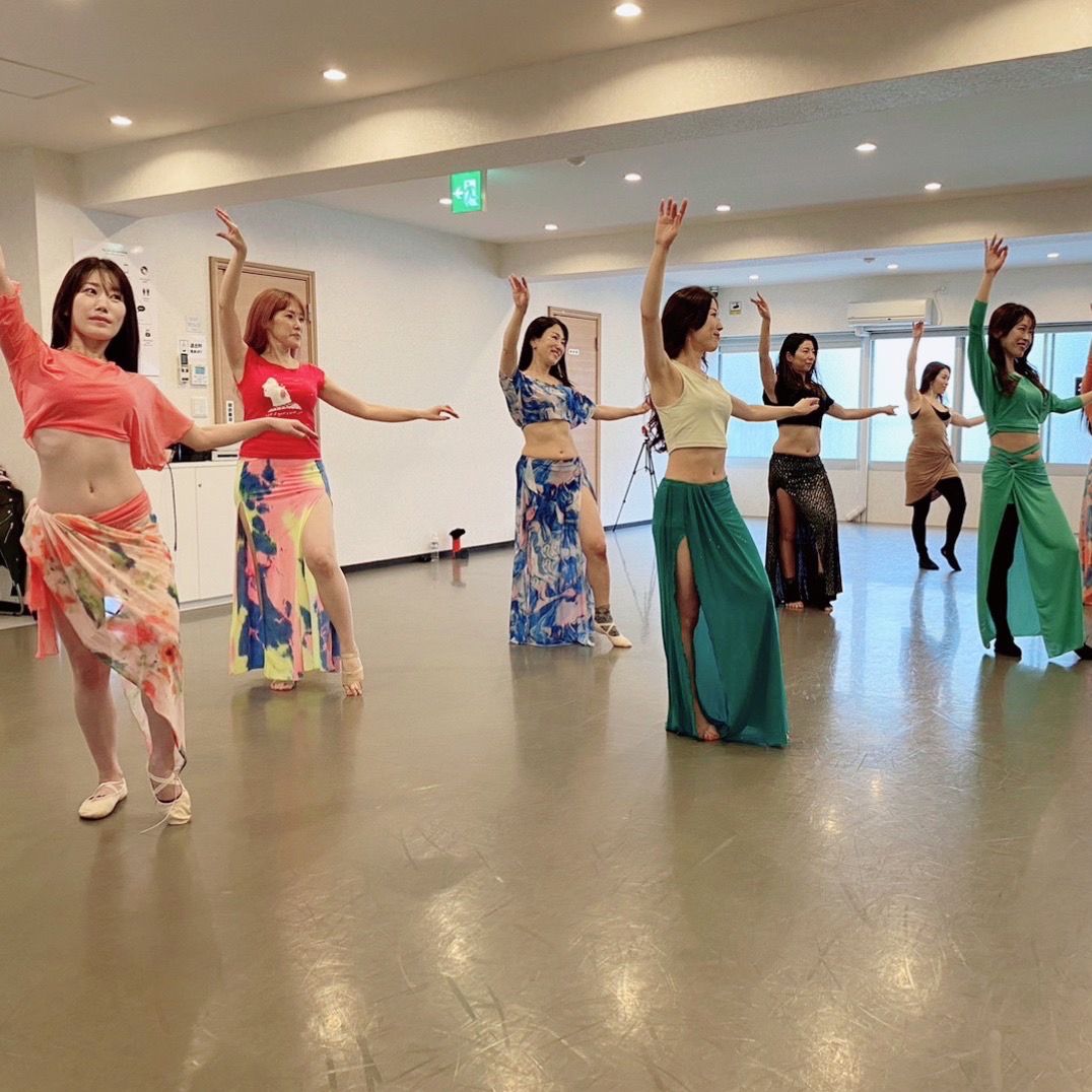 Mirey je brilleのべりダンスレッスンの様子